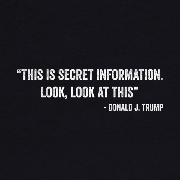 Trump Secrets by Fallacious Trump